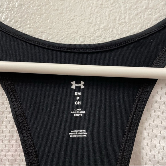 Under Armour athletic tank top black small - Picture 3 of 4